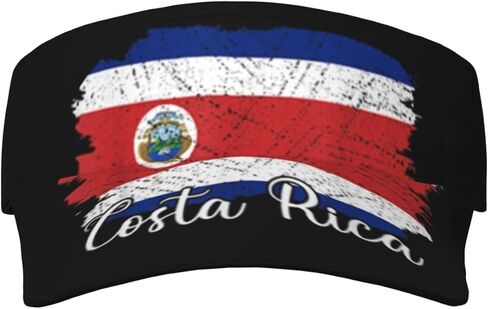 Cute Flag Sun Visor Hats Women Men Sun Protection Cap Hats Adjustable Summer Patriotic Flag Sports Visor Hats in Saudi Arabia