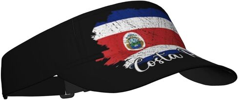 Cute Flag Sun Visor Hats Women Men Sun Protection Cap Hats Adjustable Summer Patriotic Flag Sports Visor Hats in Saudi Arabia