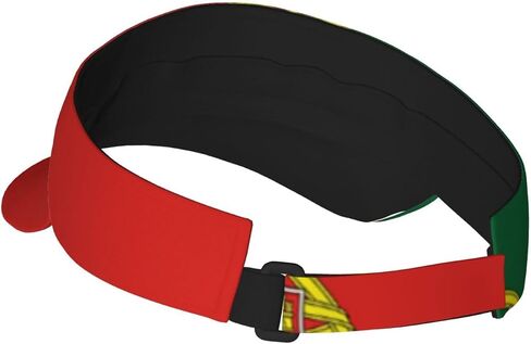 Cute Flag Sun Visor Hats Women Men Sun Protection Cap Hats Adjustable Summer Patriotic Flag Sports Visor Hats in Saudi Arabia