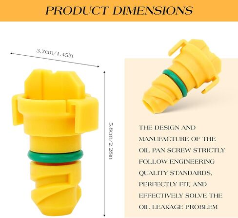 12 قطعة من قابس تصريف الزيت، ترقية أداء سيارتك، تناسب Ford F150 2015-2021 وLincoln MKZ - استبدل FT4Z-6730-A، FT4Z6730A، KX6Z-6730-B، KX6Z6730B، BC3Z6730A، BC3Z6730B in Kuwait