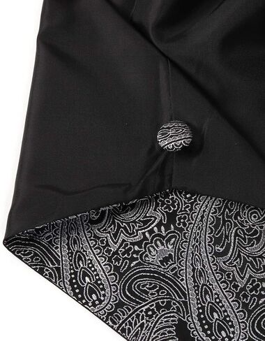 Epoint Men's Fashion Series Pattern Microfiber Dress Tuxedo Vest Neck Tie Set Mens in Saudi Arabia