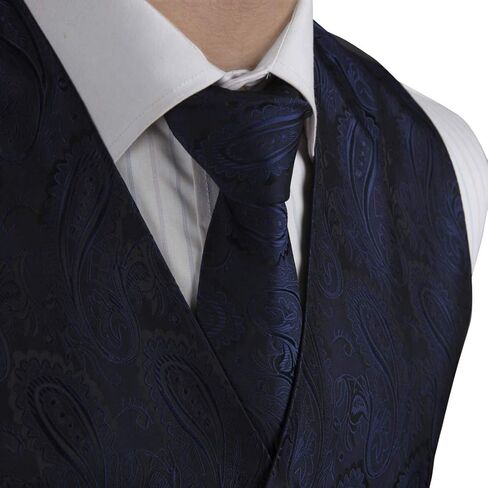 مجموعة أزياء رجالية من Epoint بنمط فستان من الألياف الدقيقة وربطة عنق وصدرية للرجال in Kuwait