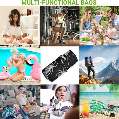 visesunny Music Lover Dinosaur 2Pcs Diaper Changing Totes Wet Bags with Zippered Pockets Washable Reusable Roomy Cloth Diaper for Travel,Beach,Daycare,Stroller,Dirty Gym Clothes,Wet Swimsuits,Toiletri in Saudi Arabia