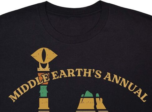 Middle Earth's Annual Mordor Fun Run one Does not Simply Walk T-Shirt for Men in Kuwait