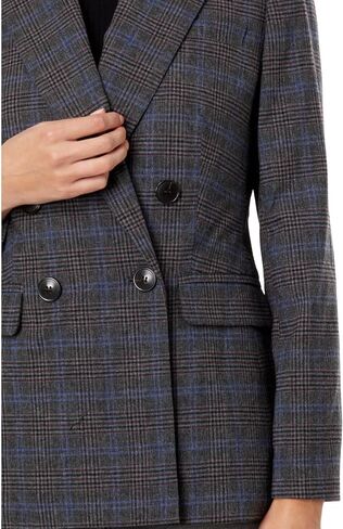 Madewell Violet Blazer - Comatex Arma Kyle Mini Glen Plaid 00 in Saudi Arabia