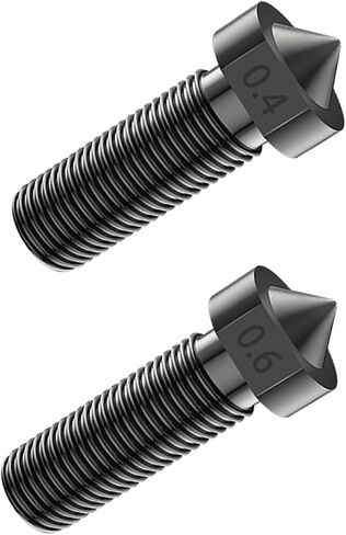 15PCS Brass Nozzles Kit for Anycubic Kobra, 3D Printer 7PCS 0.4mm Nozzles and 2PCS 0.2mm, 0.6mm, 0.8mm, 1.0mm Brass Nozzles Kit for Anycubic Mega, Mega X, Chrion, Kobra, Kobra Neo in Saudi Arabia