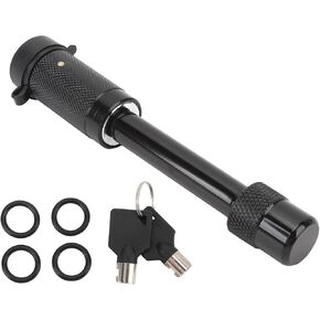 Trailer Hitch Lock 5/8in Hitch Pin for Class III, IV, V Receivers 2 Inch Hitch Receiver, Fits Trailer Truck Car Boat, Anti- Anti-Theft Lockable Pin