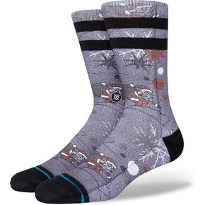 Stance Shredding Santa Black MD (US Men's Shoe 6-8.5, Women's Shoe 8-10.5)