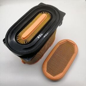 346-6687 & 346-6688 Heavy Duty Air Filter Combination Replacement for Track-Type Tractor D3 D4 D5 Backhoe Loader 415F2 416F 416F2 420F 422F 422F2 Replace PA5289 PA5290