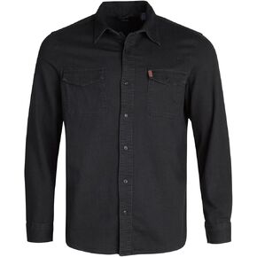 Chaps Men's Shirt - Comfort Stretch Button Down Denim Shirt - Casual Long Sleeve Collared Shirt for Men, M-XXL