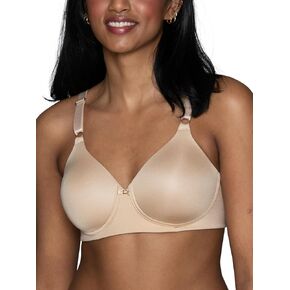 Vanity Fair Women's Full Coverage Beauty Back Smoothing Bra, 4-Way Stretch Fabric, Lightly Lined Cups up to DD
