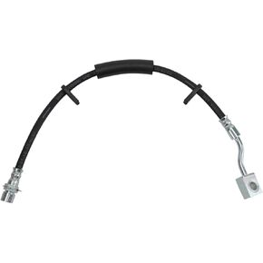 TRQ Front Left Brake Hose Drivers Side Compatible with 2011-2021 Dodge Durango 2011-2015 Jeep Grand Cherokee