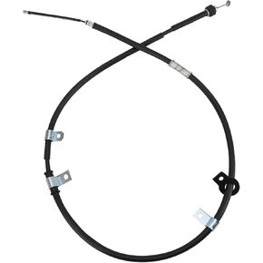 TRQ Rear Left Parking Brake Cable Drivers Side Compatible with 2001-2005 Hyundai Elantra