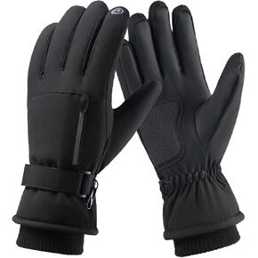 Winter Warm Gloves Women Men Touchscreen Gloves Waterproof Windproof for Work Cycling Running Hiking Driving Ski in Cold Weather Outdoor Sports