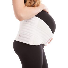 GABRIALLA Pregnancy Belly Band - Strong Support, 8" Wide, Made In USA