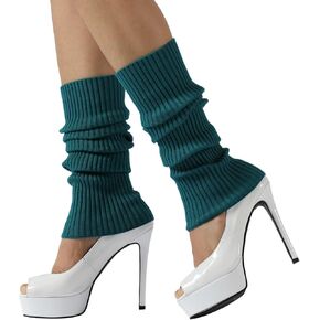 Nanxson Knit Ribbed Leg Warmer Y2K 80s Womens Lolita Harajuku Leg Warmer Sports Party Yoga Dance Accessories in Kuwait