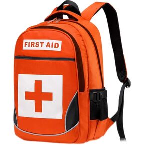 First Aid Bag Empty Red Emergency Medical Bag