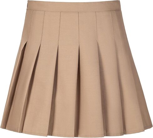 Women's Girls Pleated Tennis Skirts High Waisted Athletic Golf Skorts with Shorts Workout Sport Spreppy Skirt in Saudi Arabia