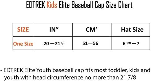EDTREK Elite Kids Performance Mesh Hat - Boys Girls Cute Trucker Hat in Saudi Arabia
