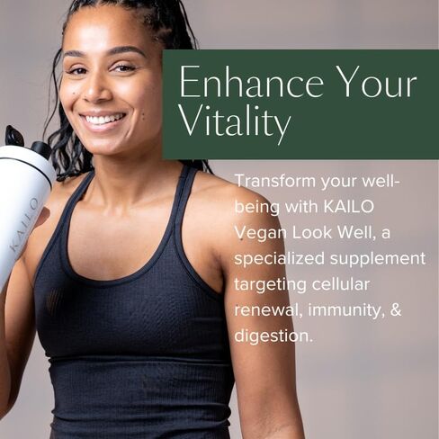 KAILO Nutrition - Feel Well Collagen - Peppermint Flavored with Magnesium Glycinate, L-Glutamine, Protein, and Probiotics, and Aloe Vera to Soothe and Promote Gut Health - 26 oz. in Saudi Arabia