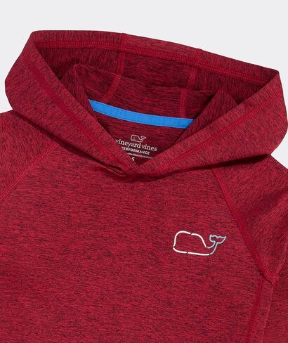 تيشيرت بقلنسوة للأولاد من Vineyard Vines أثناء التنقل بتصميم الحوت وأكمام طويلة in Kuwait
