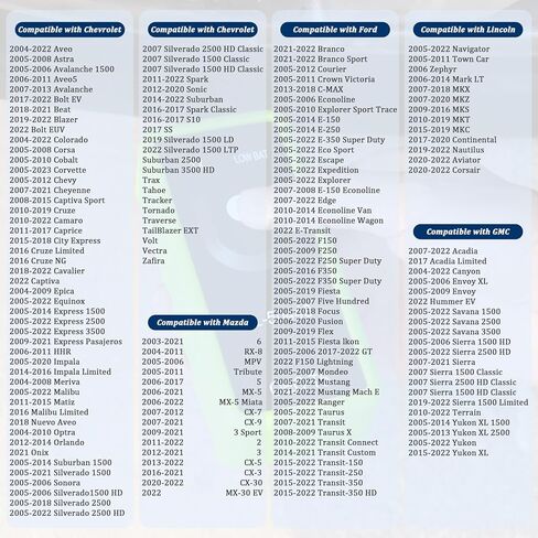 أداة إعادة تعلم Tpms، مبرمج مستشعر الإطارات العملي لمراقبة ضغط الإطارات متوافق مع Ford GMC Buick Mazda Lincoln، ملحقات السيارات الاحترافية Tpms Scan Tool in Kuwait