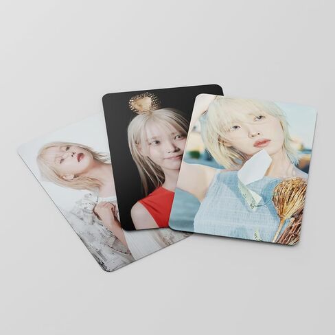 55Pcs Lomo card set For IU New Album Photo Card The Winning Photocards Merchandise gift for Girls and Boys Collection Decorations in Saudi Arabia