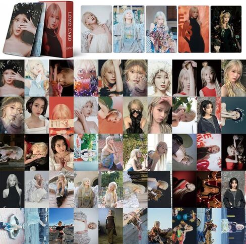 55Pcs Lomo card set For IU New Album Photo Card The Winning Photocards Merchandise gift for Girls and Boys Collection Decorations in Saudi Arabia
