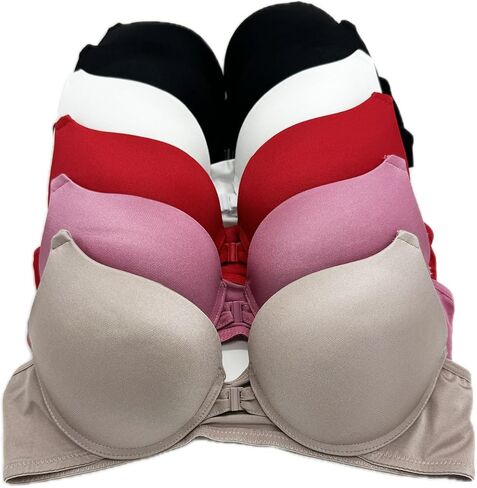 6 pcs ADD 2 Cup Thick Padding Extreme Double Pushup 32B-40C Bra in Saudi Arabia