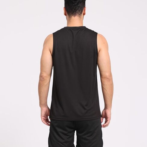 Men's Workout Tank Top 3/4 Pack Quick Dry Fit Muscle Sleeveless Breathable T-Shirt for Gym Bodybuilding in Saudi Arabia