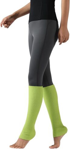 Nanxson Knit Ribbed Leg Warmer Y2K 80s Womens Lolita Harajuku Leg Warmer Sports Party Yoga Dance Accessories in Kuwait