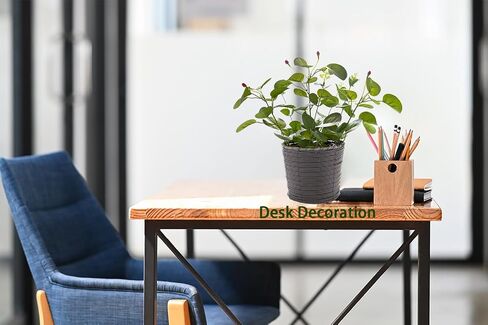 Fake Fruit- Bearing Plants 16.9 inches Tall Artificial Indoor Potted Eucalyptus Plants with Red Fruit in Cyan Rattan Pot for Shelf Table Bathroom Decorations Wedding Greenery Centerpiece in Saudi Arabia