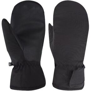 INOGIH Winter Outdoor Waterproof-Windproof Ski-Gloves for Women/Men - Non-Slip Warm Thick Lining Snow Mittens in Kuwait