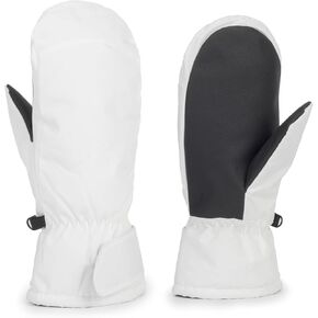 INOGIH Winter Outdoor Waterproof-Windproof Ski-Gloves for Women/Men - Non-Slip Warm Thick Lining Snow Mittens