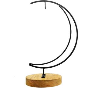 YY YEARCHY Ornament Display Stand Iron Pothook Stand for Hanging Globe Air Plant Terrarium, Witch Ball, Christmas Ornament and Home Wedding Decoration(11*4.63", 1PCS)
