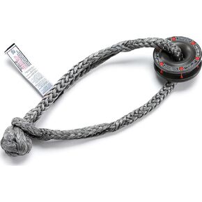 Factor 55 Rope Retention Pulley XTV (RRP XTV) and Standard Duty 10" Soft Shackle Combo for Use with Synthetic Rope, for UTV/ATV Powersport Vehicles