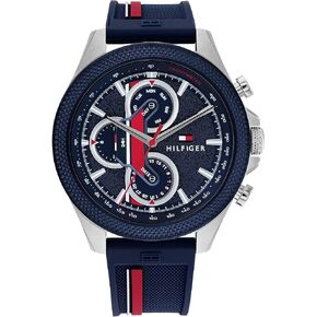 Tommy Hilfiger Men's Stainless Steel Racing-Inspired Watch (Model 1792083)