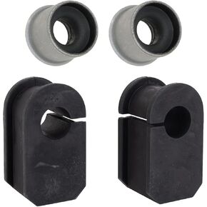 TRQ Front Suspension Kit Sway Bar Bushing Sway Bar Bushing Set Compatible with 92-06 Ford