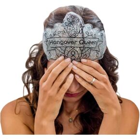 Crown Gel Head Ice Pack | Reusable Cold Pack Compress | Wedding Party Gift | Gift for Bachelorette and Birthday Parties | Adult Party Favors | Cold Therapy (12.5" X 4")