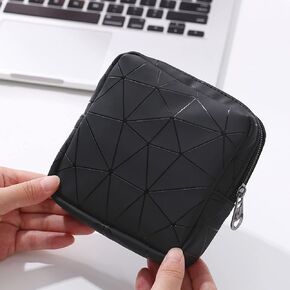 Sanitary Napkin Storage Bag Menstrual Cup Pouch Period Bag for Teen Girls Portable Menstrual Pad Sanitary Napkin Storage Tampons Holder for Purse