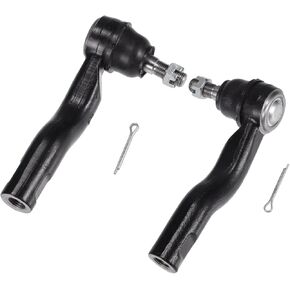 2pcs Front Outer Tie Rod Ends Kit Suspension Steering Tie Rod End for Ford Fusion for Lincoln MKZ for Mercury Milan Drag Link No.ES800101/ES800102 Replacement