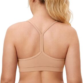 MOMANDA Women's Nursing Bras Support Nursing Sports Bra Y Back Racerback Breastfeeding Maternity Padded Workout Yoga