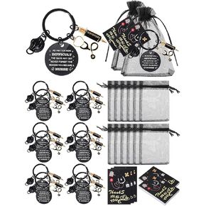 Sureio 36 Pcs Nurse Gifts for Women Nurse Keychain Nurse Week Gifts Employee Appreciation Presents Nurse Practitioner