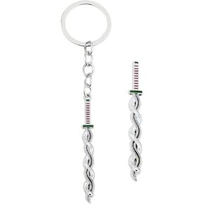 Anime Demon Slaye Keychains Sword Keychains Cosplay Collection Souvenir Key Chains Gifts for Men Women Jewelry