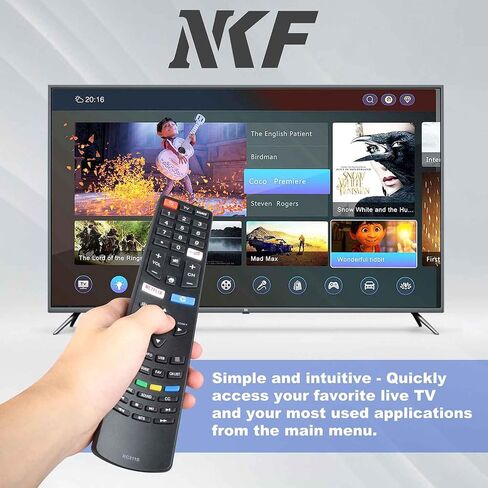 RC802N Remote Control for TCL TV Remote Replacement YLI2 32S6000S 40S6000FS 43S6000FS 49S6000FS TV in Saudi Arabia