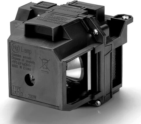 Replacement Projector Lamp Bulb for Epson ELPLP96 VS250 VS350 VS355 EX3260 EX5260 EH-TW5600 EH-TW5650 Home Cinema 2150 1060 2100 660 POWERLITE 107 108 109W 970 980W S39 S41+ W42+ V13H010L96 in Saudi Arabia
