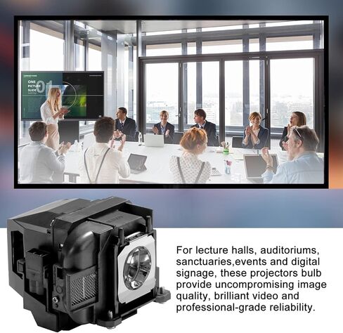 Replacement Projector Lamp Bulb for Epson ELPLP96 VS250 VS350 VS355 EX3260 EX5260 EH-TW5600 EH-TW5650 Home Cinema 2150 1060 2100 660 POWERLITE 107 108 109W 970 980W S39 S41+ W42+ V13H010L96 in Saudi Arabia