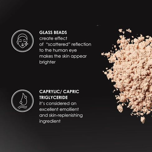 Rodial Glass Powder 0.4 oz, Skin Perfecting Loose Face Powder, Creamy Formula for a Natural Luminosity Glow, Finishing Powder for a Flawless Skin Look, Setting Powder in Saudi Arabia