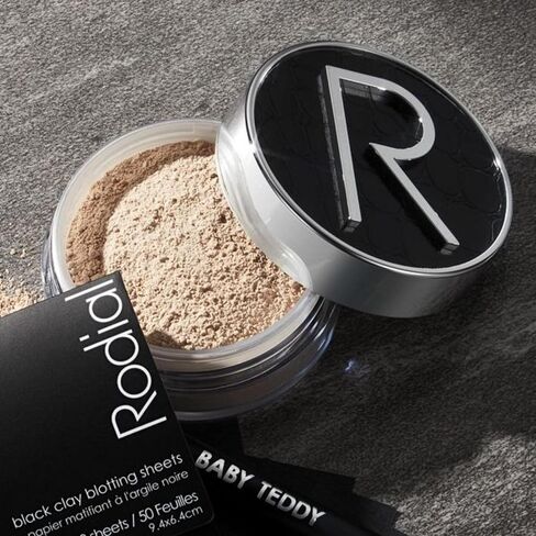 Rodial Glass Powder 0.4 oz, Skin Perfecting Loose Face Powder, Creamy Formula for a Natural Luminosity Glow, Finishing Powder for a Flawless Skin Look, Setting Powder in Saudi Arabia