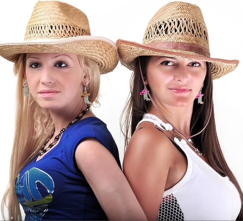 2 أزواج حجر الراين الأحذية الغربية أقراط المينا راعية البقر قبعة رعاة البقر سباركلي حجر الراين التمهيد استرخى أقراط روديو التمهيد أقراط أقراط2 أزواج الغربية راعية البقر التمهيد أقراط in Kuwait